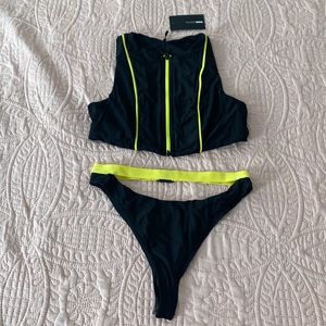Fashion Nova Bikini Swimsuit - Midnight